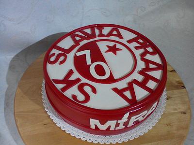 FC Slavia Praha cake - Cake by Satir