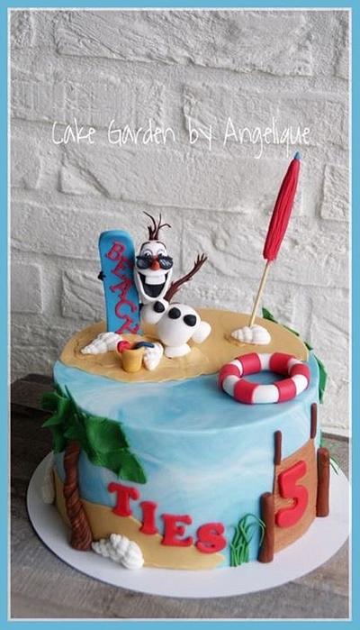 Do what Frozen things do,... In Summer! - Cake by Cake Garden 