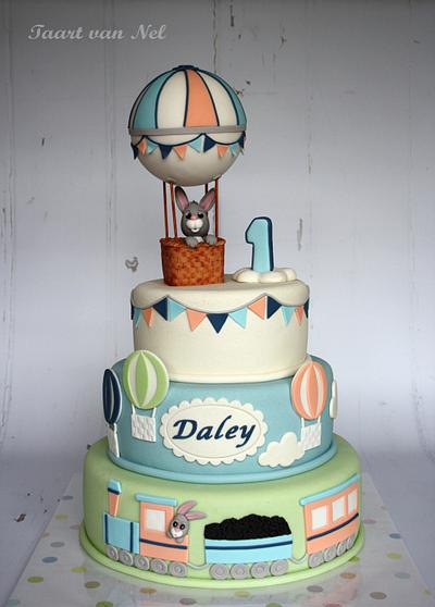 Bunny in the sky - Cake by Nel