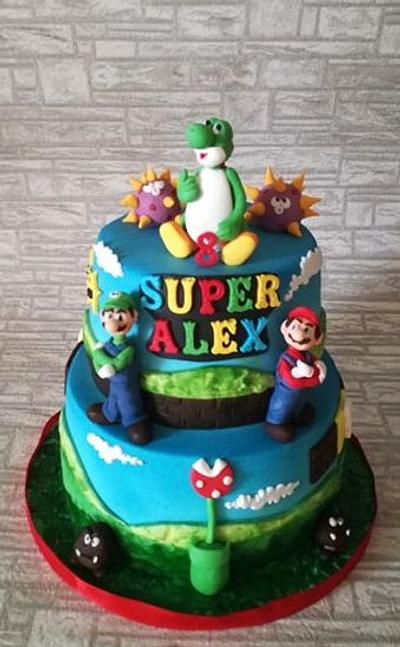 Super Mario cake - Cake by Rositsa Lipovanska