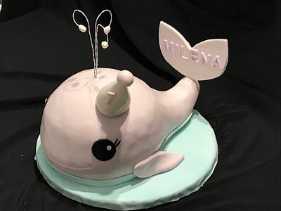 Whale cake  - Cake by Mycakecorner
