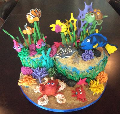 Finding Nemo Cake - Cake by WooLaLa