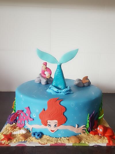 Ariel cake - Cake by Cakesbyk89