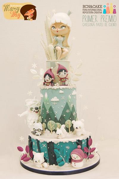 Frozen story - Cake by MaryWay