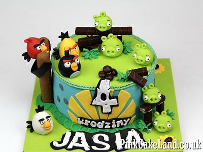 Angry Birds Cake - Cake by Beatrice Maria