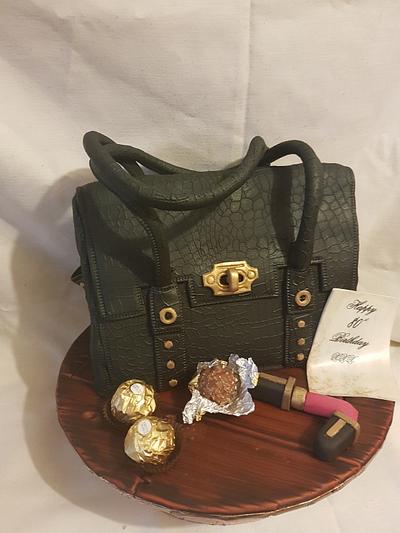 Special 80th handbag cake - Cake by joe duff