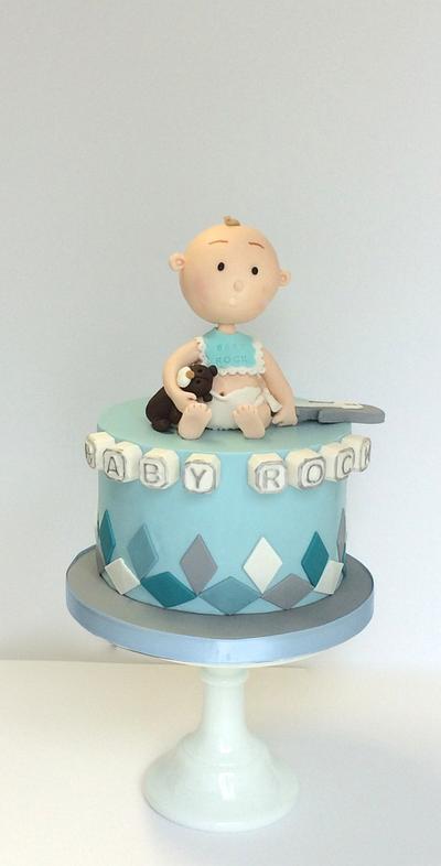 Baby Rock Shower Cake - Cake by Sweet Factory 