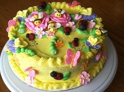Spring Cake - Cake by Miranda Murphy 