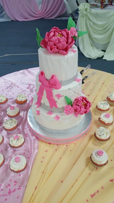 56th Birthday Celebration Cake  - Cake by Christina's Novelty Cakes & Creations