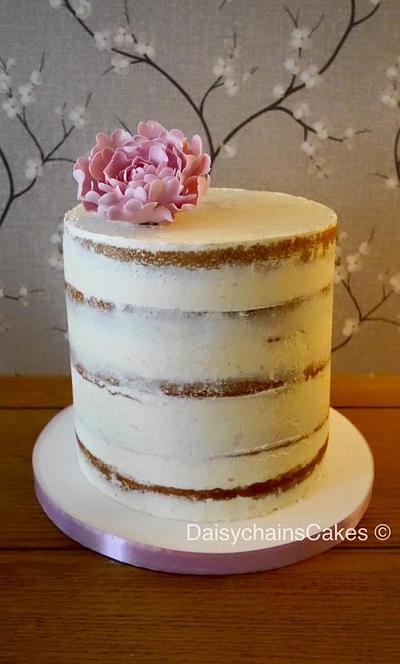 Semi naked cake - Cake by Daisychain's Cakes