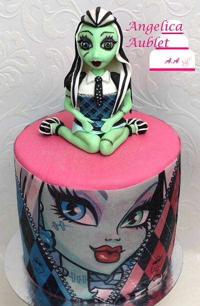 Frankie stein cake - Cake by Angelica