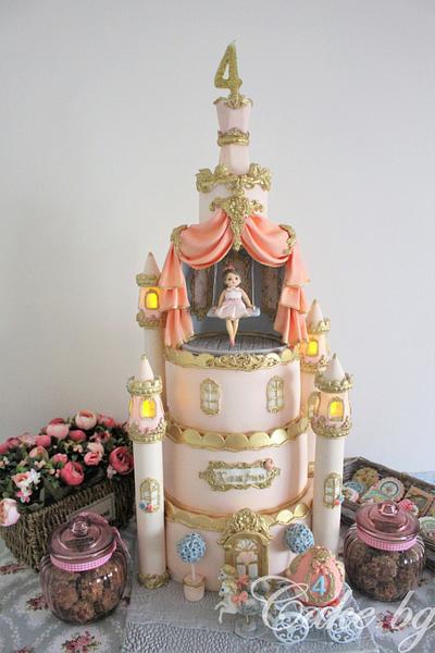 Castle cake for my daughter  - Cake by Eleonora Nestorova