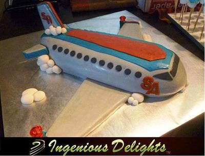Sebastian's Airplane - Cake by Ingenious Delights