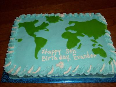 Evander's World - Cake by Pamela
