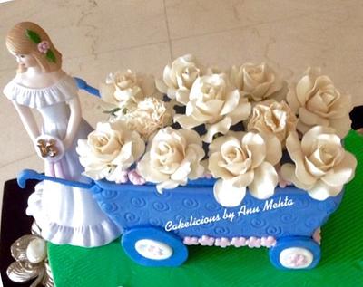 My daughter's birthday cake! - Cake by Cakelicious by Anu Mehta