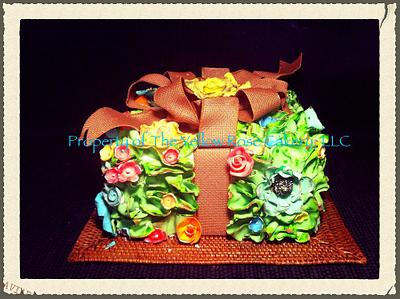 Flower Box cake - Cake by The Yellow Rose Cakery, LLC
