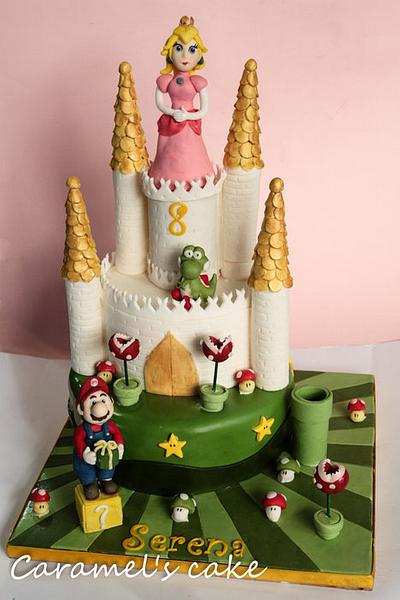 Super Mario's Castle - Cake by Caramel's Cake di Maria Grazia Tomaselli