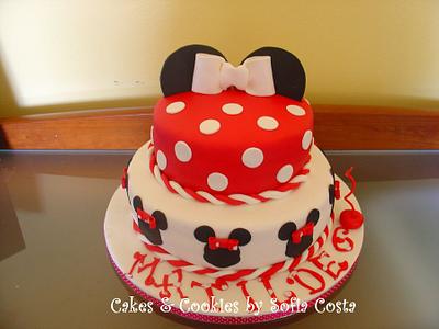 Minnie's cake - Cake by Sofia Costa (Cakes & Cookies by Sofia Costa)