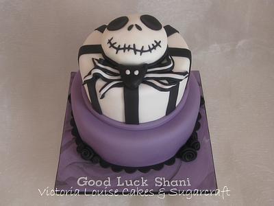 Jack Skellington Cake - Cake by VictoriaLouiseCakes
