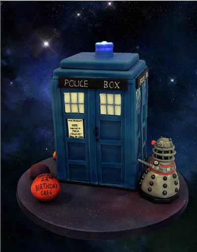 Dr Who birthday cake - Cake by Kellys Cakery