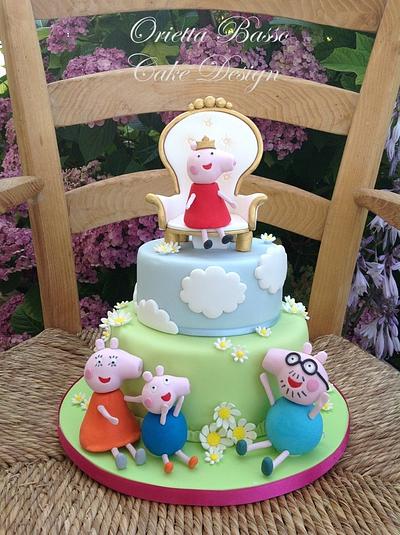 Princess Peppa - Cake by Orietta Basso