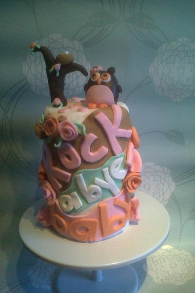 rock a bye baby cake - Cake by kelly