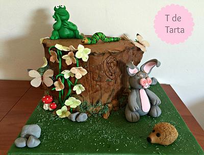 Animated Forest - Cake by Bela Bakes by Isabel García 