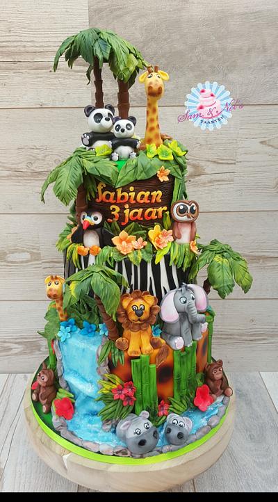 Jungle cake - Cake by Sam & Nel's Taarten