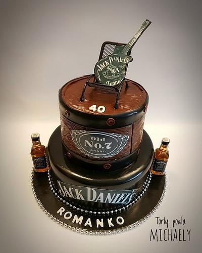 Jack Daniels cake - Cake by Michaela Hybska