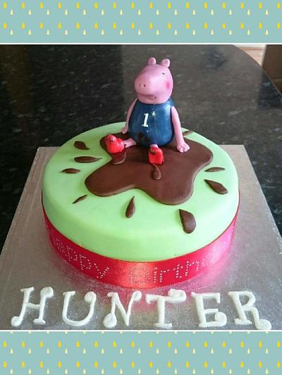 George pig  - Cake by christine