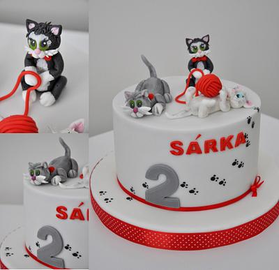 Cats - Cake by CakesVIZ