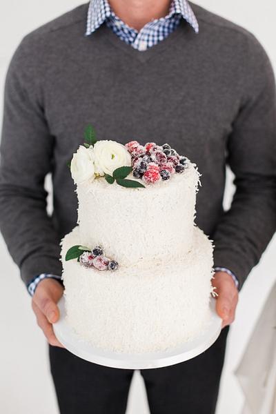 Winter Wedding Cake - Cake by sweetonyou
