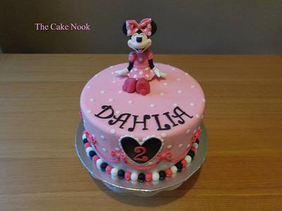 Minnie Mouse Cake - Cake by Zoe White
