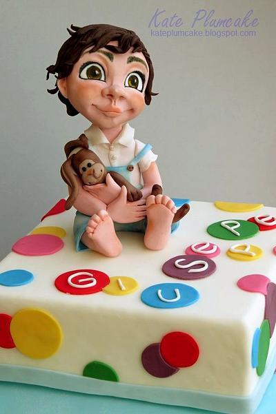 First birthday cake - Cake by Kate Plumcake