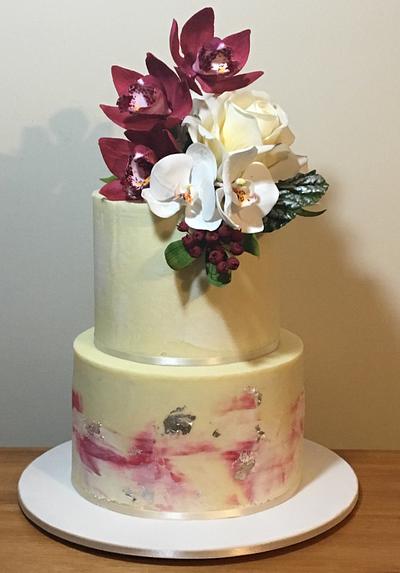 Pastel de bodas  - Cake by Rossana Ávila 