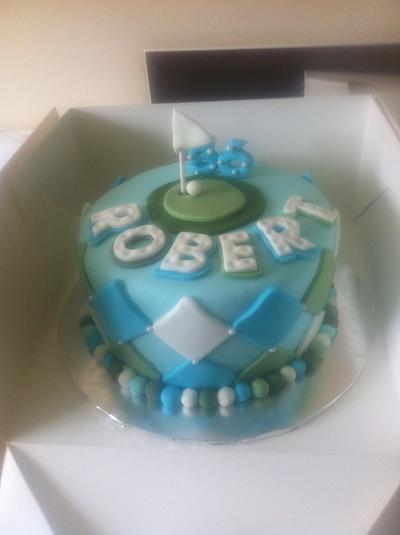Golf cake - Cake by Jodie Taylor