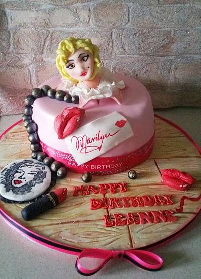 Marilyn Monroe Cake - Cake by Ashlei Samuels