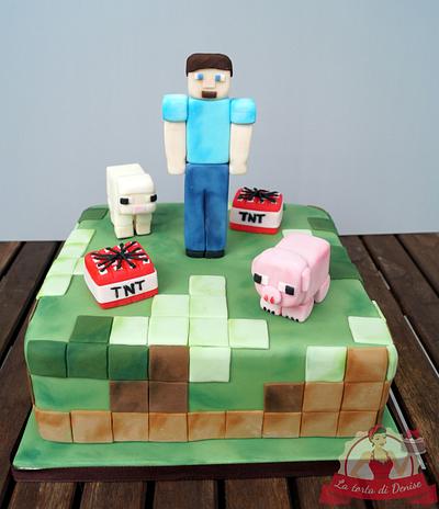 Cake search: torta minecraft - CakesDecor