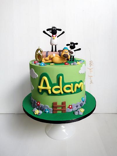 Baaaa...Shaun the Sheep! - Cake by Lulu Goh