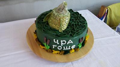 Торта с шаран - Cake by CakeBI9