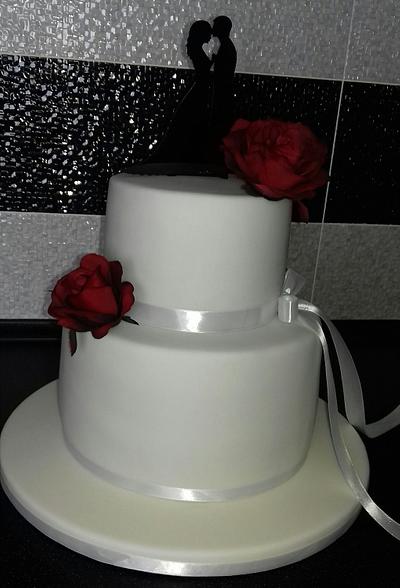 Simply the Best wedding cake - Cake by anythinggoes