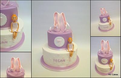 Tippy toes - Cake by Nikki