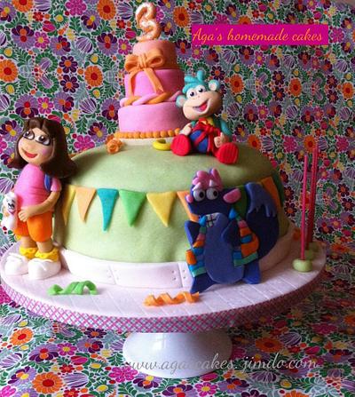 Dora - Cake by Aga Leśniak