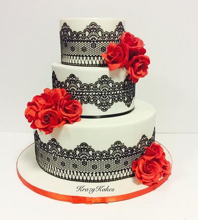 My never ending affair with roses... - Cake by Francezca (KrazyKakes)