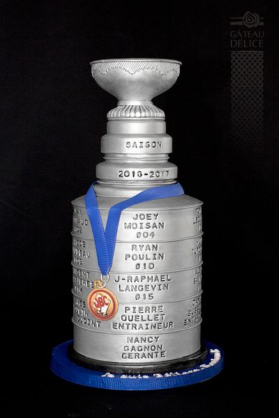 coupe stanley - stanley cup - Cake by Marie-Josée 