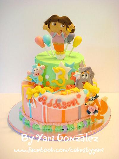 Dora The Explorer - Cake by Yari 
