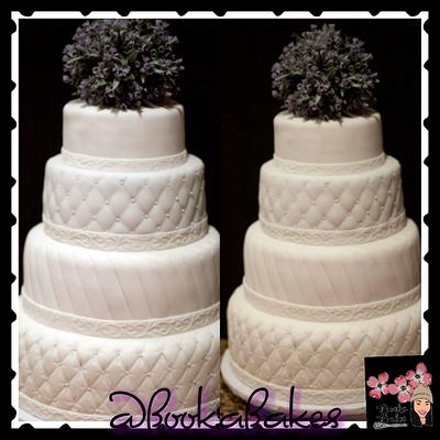 My first wedding cake... - Cake by Shanita 