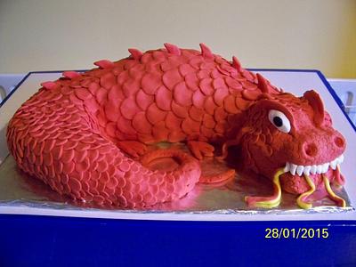 Chinese Dragon. - Cake by Agnieszka