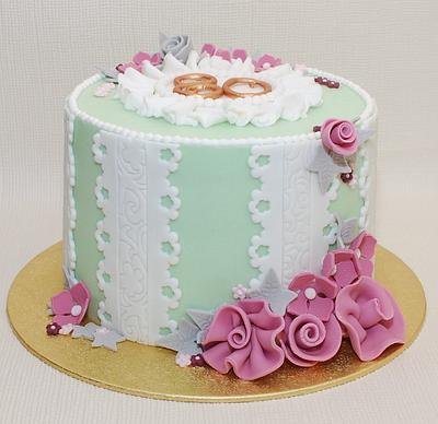 80 cake - Cake by ramona's cakes