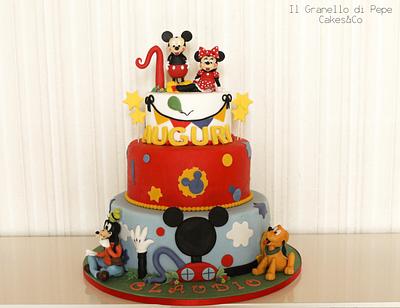Mickey Mouse Clubhouse Cake <3  - Cake by Il Granello di Pepe Cakes&Co